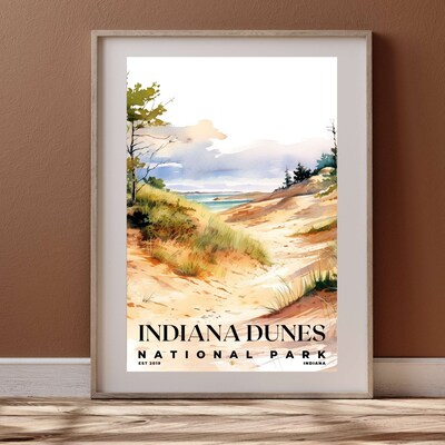 Indiana Dunes National Park Poster, Travel Art, Office Poster, Home Decor | S4 - image4